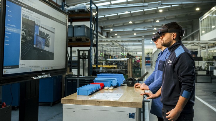 'Industria 5.0rako lanpostu digitalak' proiektua Miguel Altuna Lanbide Heziketan