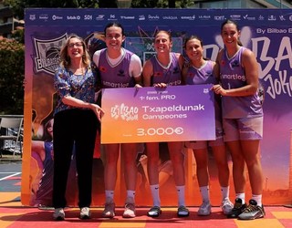 Smartlog Ointxek 'Bilbao Jokoan 3x3' txapelketa irabazi du