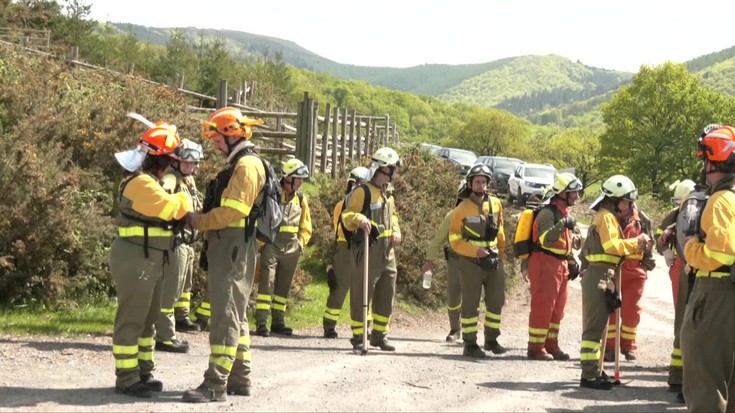 Baso-sute baten itzalketarako praktikak egin dituzte Leintz Gatzagan