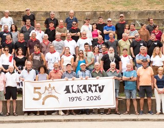 Uztailaren 16an bete ditu Arrasateko Alkartu Elkarteak 50 urte