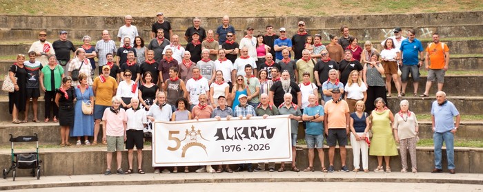 Uztailaren 16an bete ditu Arrasateko Alkartu Elkarteak 50 urte