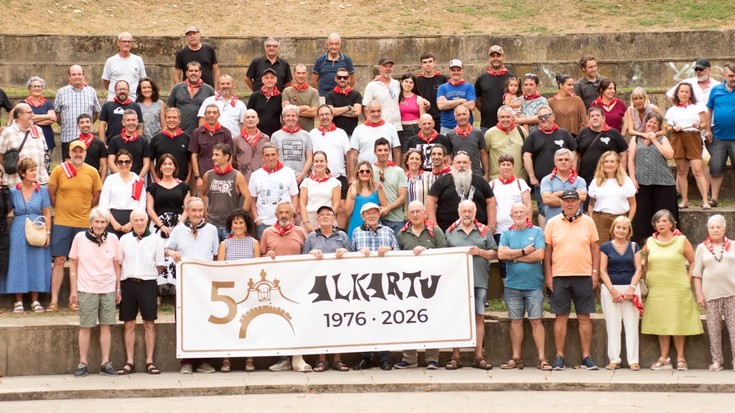 Uztailaren 16an bete ditu Arrasateko Alkartu Elkarteak 50 urte