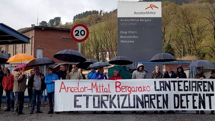 Luis Alberto Elorza: "Urte luzez ikusi nahi dugu martxan Bergarako Arcelor Mittal"