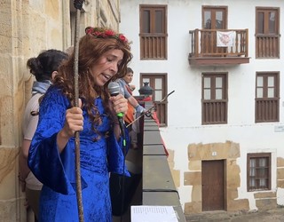 Aramaioko sanmartinak: Anbotoko Mariren etorrera