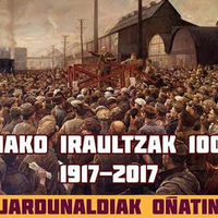 Errusiako iraultzak 100 urte (1917- 2017) jardunaldiak: Erakusketa