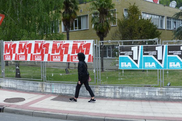 Ezohiko egoeran bada ere, langileen eskubideen alde borrokatzeko deia