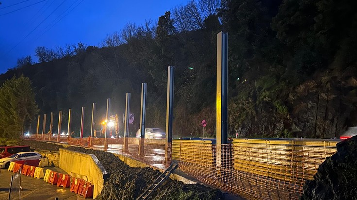 Asteburuan bukatuko dituzte San Josepen zarataren aurkako pantailak jartzeko lanak