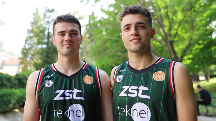 Markel Errasti eta Enaitz Errasti: "Elkar ondo ezagutzen dugu, eta hori asko igartzen da kantxan"