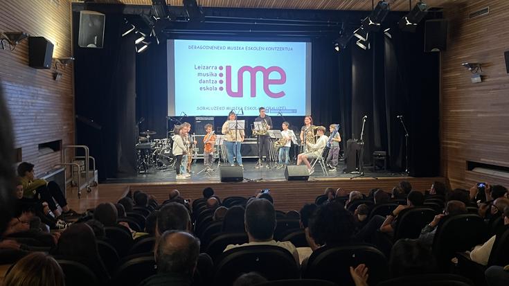 Musika eskolen topaketa egingo dute bihar, egubakoitza, Antzuolan