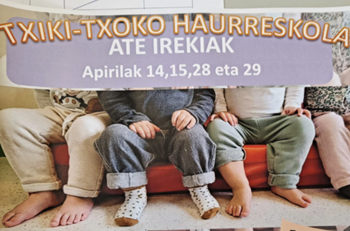 Ate irekiak Txiki-Txoko haurreskolan