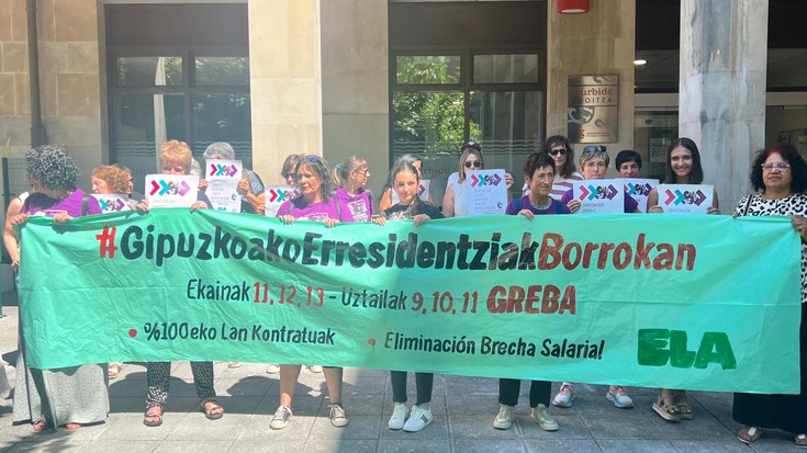 Grebak egiten ari dira adinekoen egoitzetan eta eguneko zentroetan