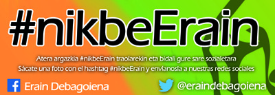 Erramu zapatuan #nikbeErain!