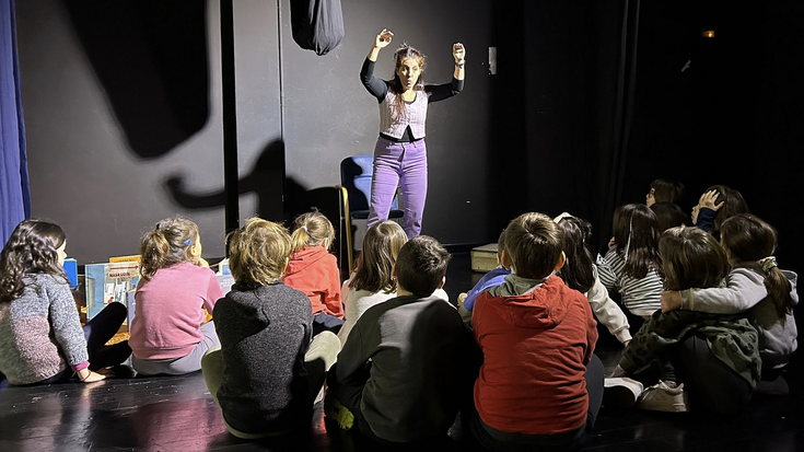 'Ipuin hegalariak' Maider Alcelayrekin