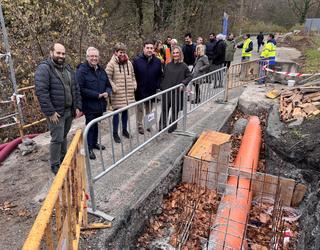 Otsailerako bukatuko dituzte Antzuolako saneamendu-kolektoreko lanak