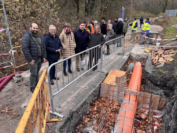 Otsailerako bukatuko dituzte Antzuolako saneamendu-kolektoreko lanak
