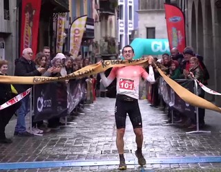 Jokin Etxabe bergararrak irabazi du Kobaz Koba Trail mendi lasterketa
