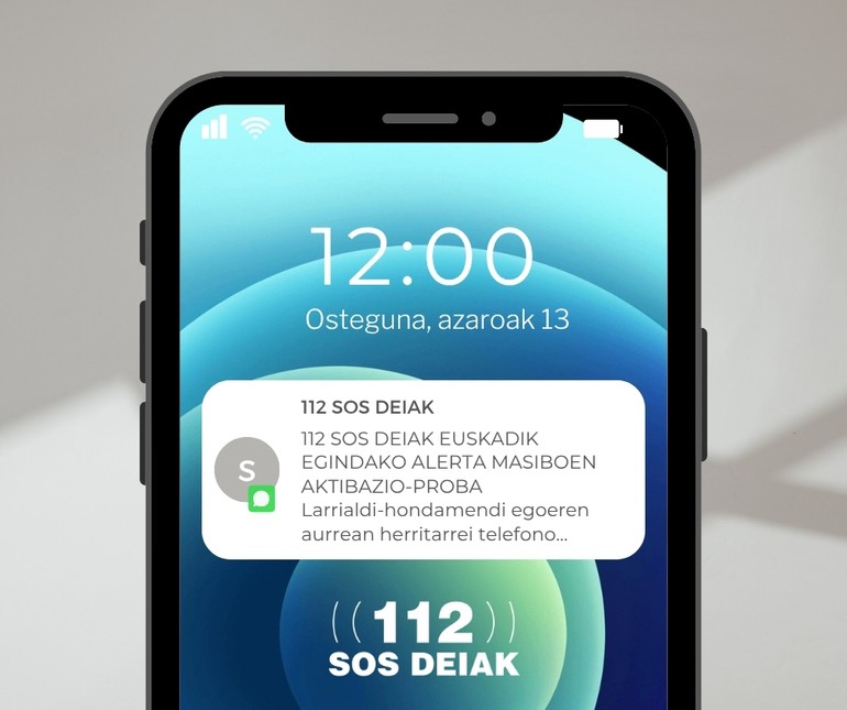 Eusko Jaurlaritzak Es-Alert sistemaren simulazio bat egingo du bihar Araban