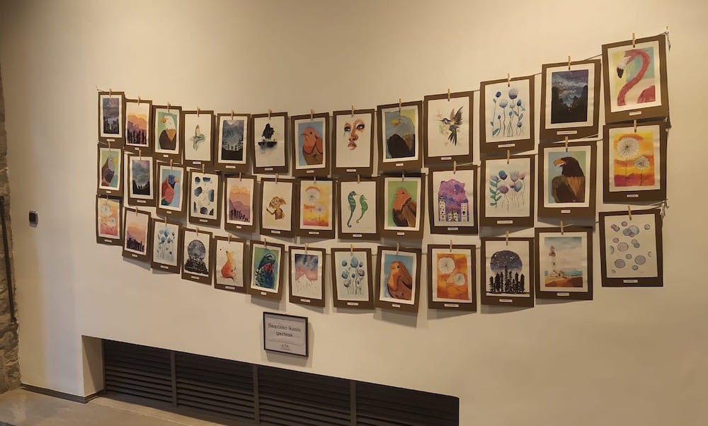 Bearteko bazkideen erakusketa ikusgai egongo da urtarrilaren 4ra arte
