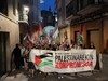Arratsaldeko mobilizazioetan ere Palestinaren aurkako genozidioa salatu dute
