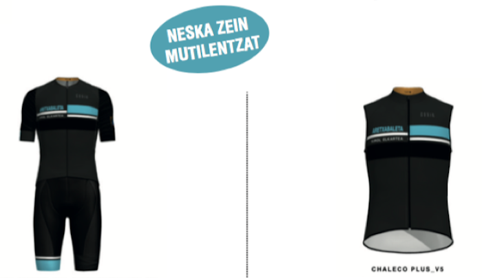 UDA elkarteak txirrindularientzako jantzien eskaintza berezia aurkeztu du