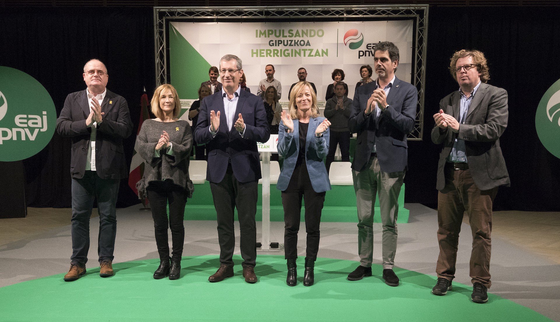 Foru hauteskundetarako hautagaitzak aurkeztu ditu EAJk