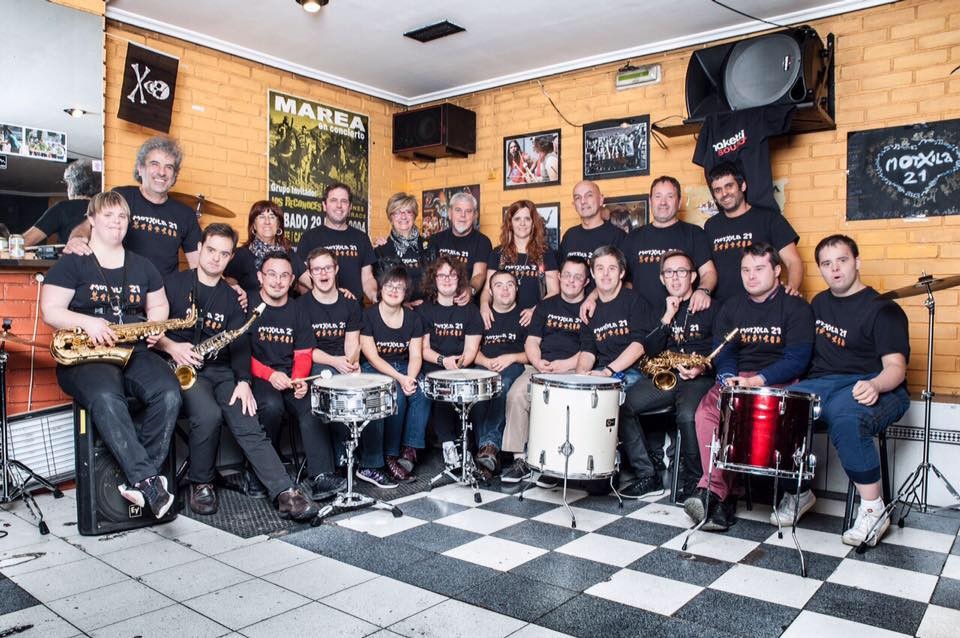 Inklusioa eta musika uztartuz, Motxila 21 taldea gaztelekuan