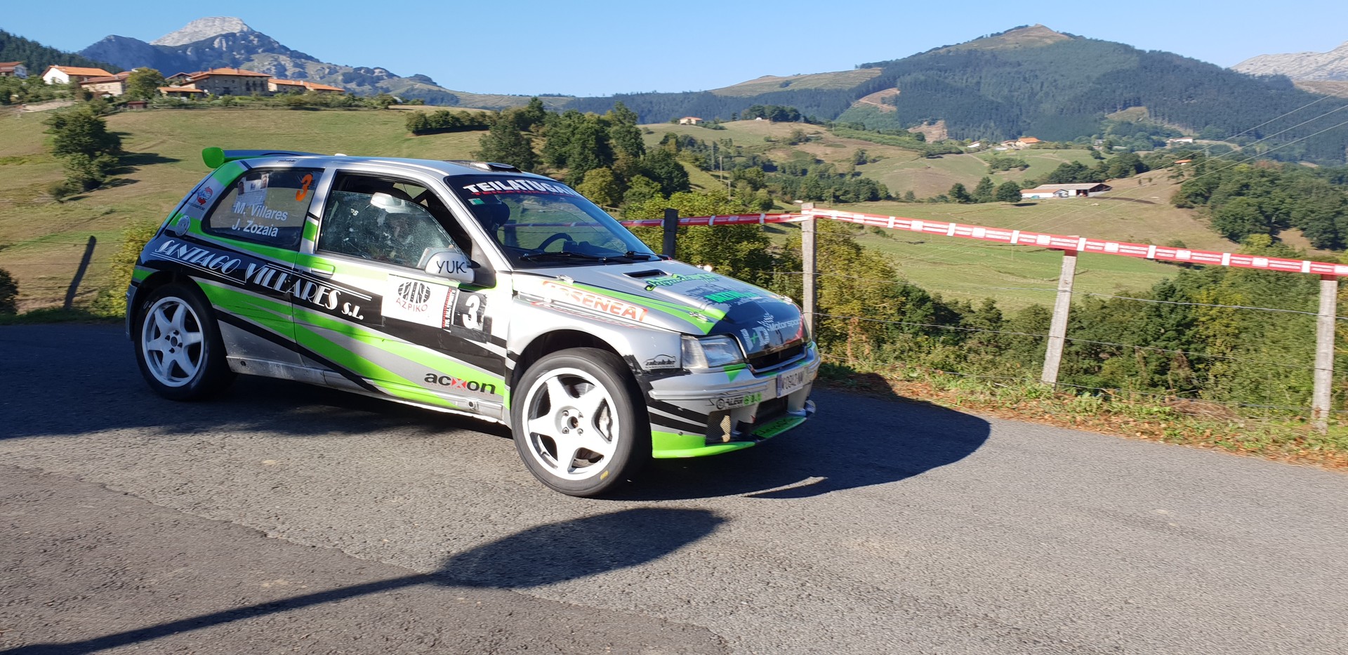 Mozketak zenbait kale eta bidetan, rallysprinta dela eta