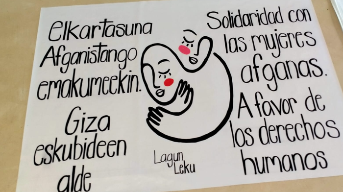 Afganistango emakumeen aldeko elkarretaratzea