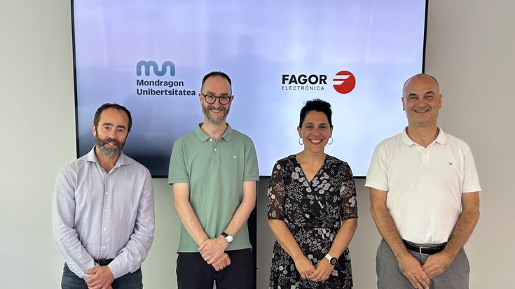 Fagor Electronica eta Mondragon Unibertsitatea elkartu egin dira industria teknologien garapena bultzatzeko