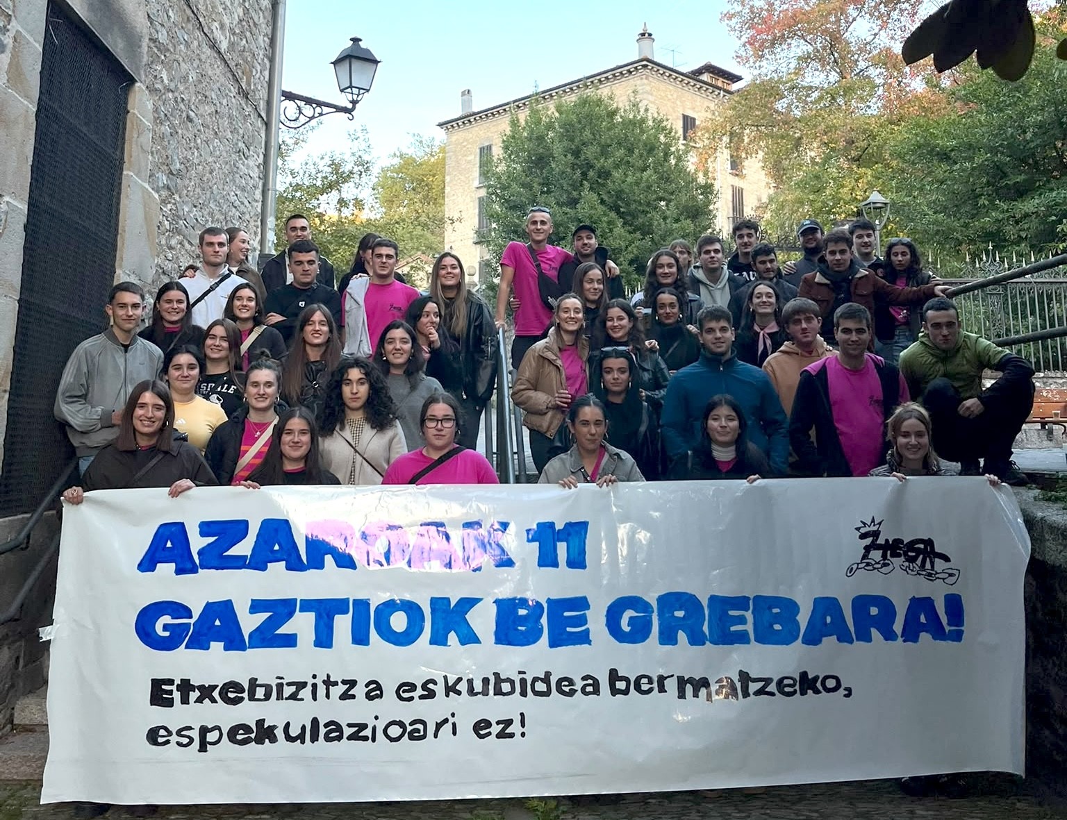 Bergarako Gazte Egunean, antolatzeko beharra azpimarratu du Ziegak