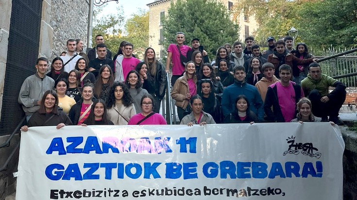Bergarako Gazte Egunean, antolatzeko beharra azpimarratu du Ziegak
