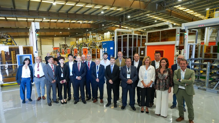 Lieder Automotive enpresak lantegi berria ireki du Zaragozan