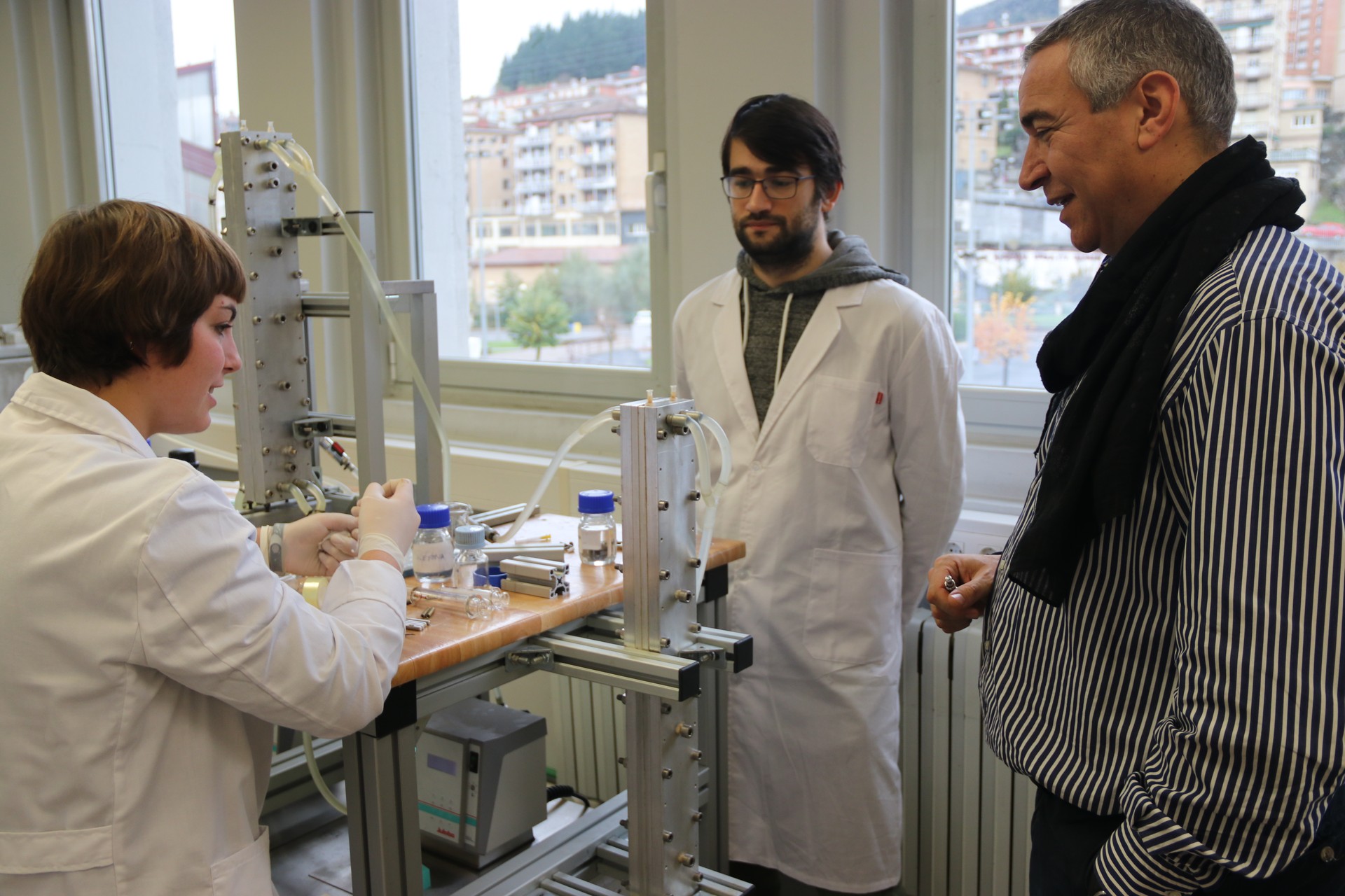 MU-ko Fluidoen Mekanika Taldeko fullerenoa iritsi da espaziora