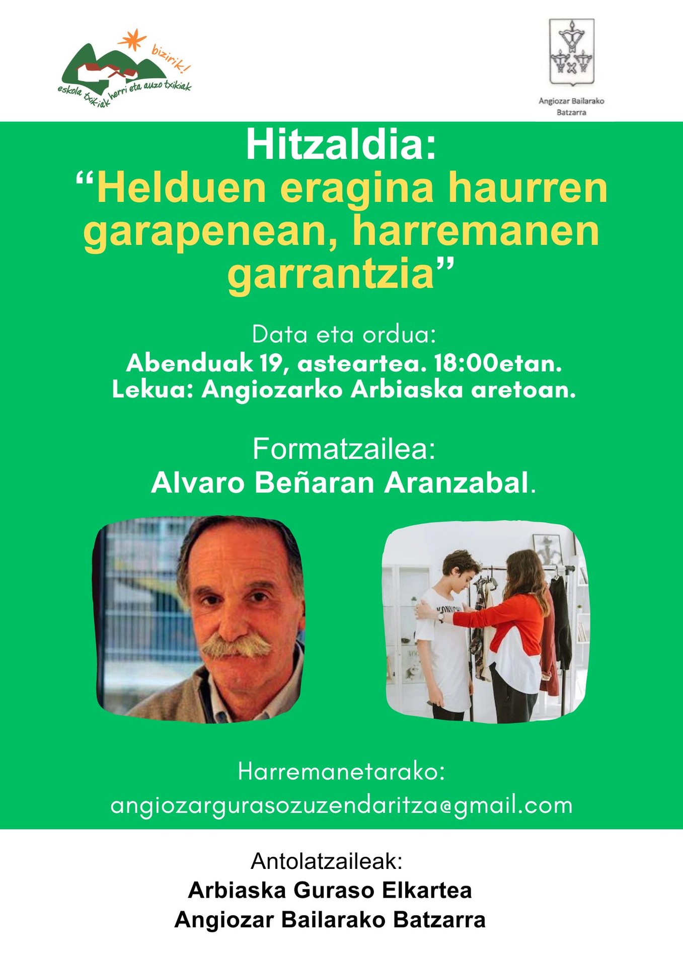 Helduen eragina haurren garapenean, harremanen garrantzia