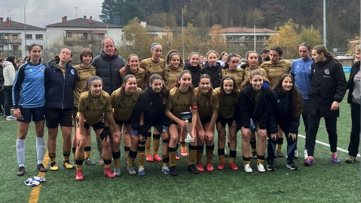 Aise irabazi du Realak kadete mailako Gabonetako Txapelketa