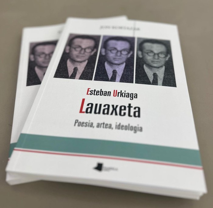 Lauaxeta protagonista den liburua aurkeztuko dute Olaso dorrean