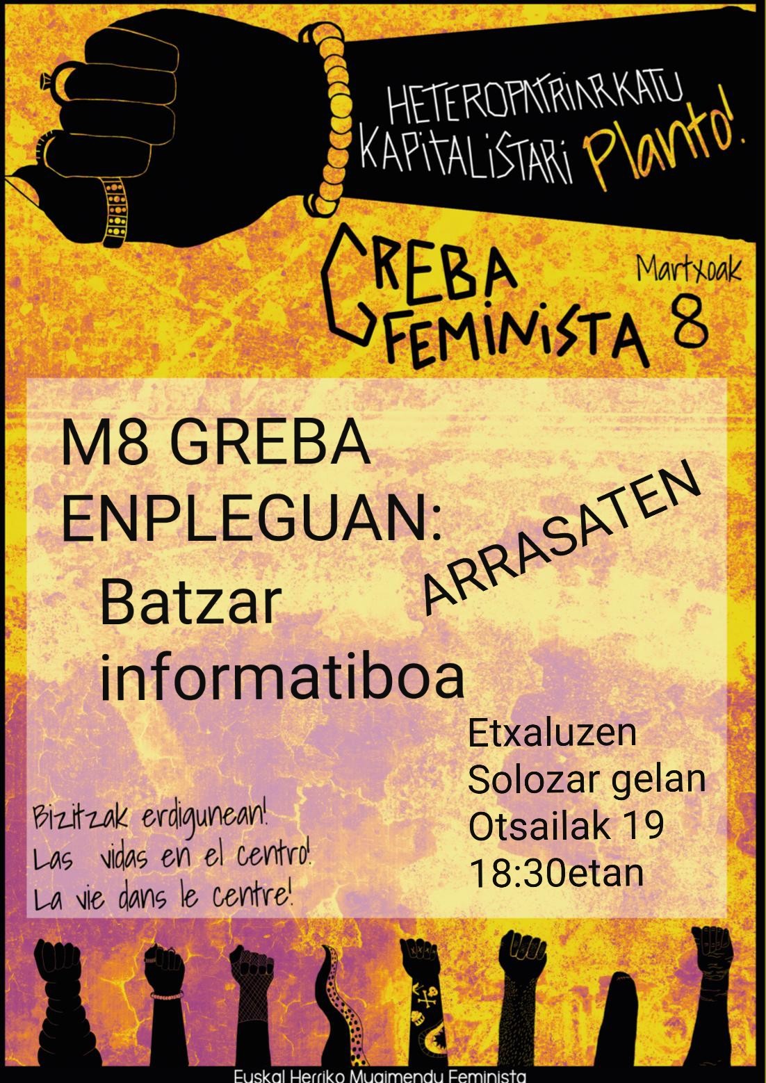 M8 GREBA ENPLEGUAN: BATZAR INFORMATIBOA