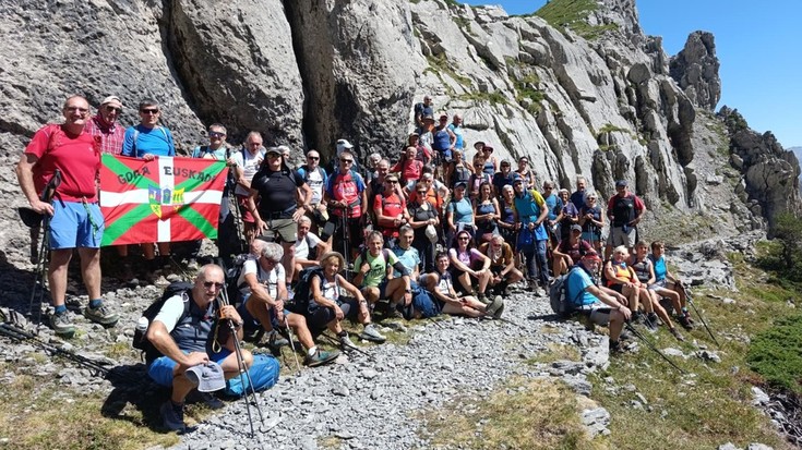 Pol-Poleko beteranoak Huescako Pirinioetan izan dira