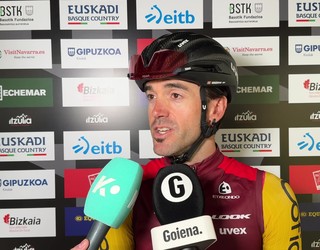 Ion Izagirre eta Pello Bilbaoren agurrekoa izan da Bergarako etapa