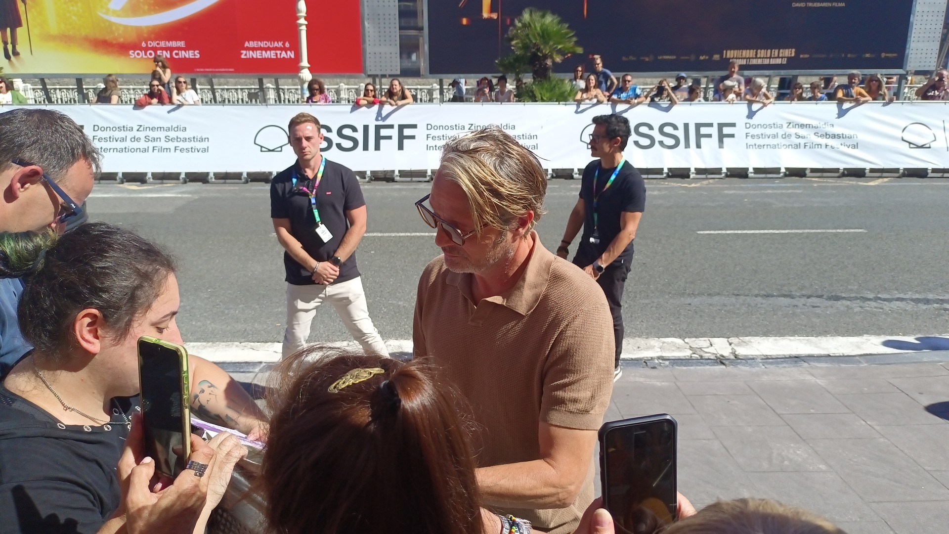 Mads Mikkelsen iritsi da Donostiara