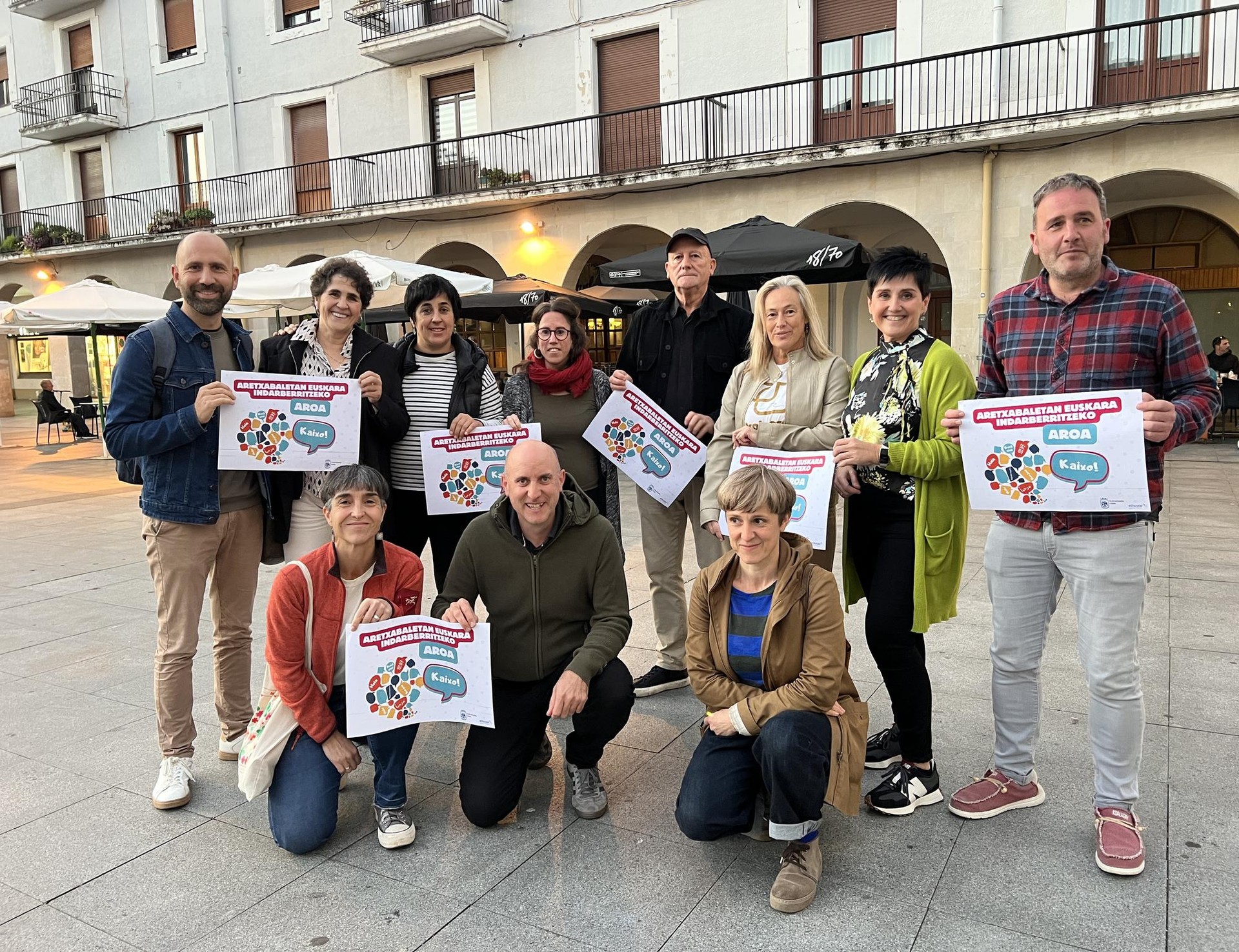 Euskal hiztunen sarea indartzeko lanei ekingo diete Aretxabaletan