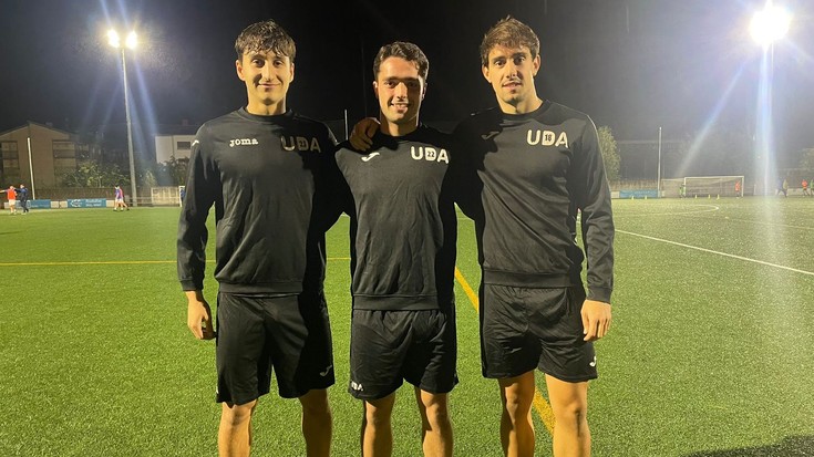 UDAko Ibarrondo, Madina eta Beloki deitu dituzte Euskal Selekzioaren entrenamendu saio batera