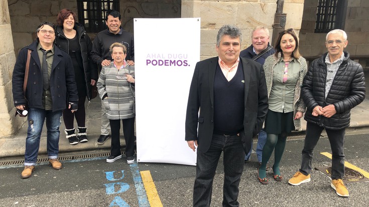 Bergarako Ahal Dugu-Podemos: "Bi edo hiru zinegotzi lortzea espero dugu"