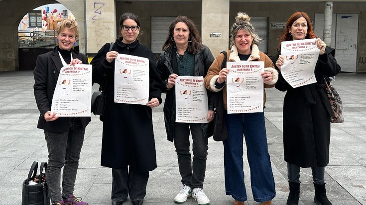 Garai batean kintta izaten utzi ez zitzaienek 'Aurten gu be kintta!' egitasmoa abiatu dute