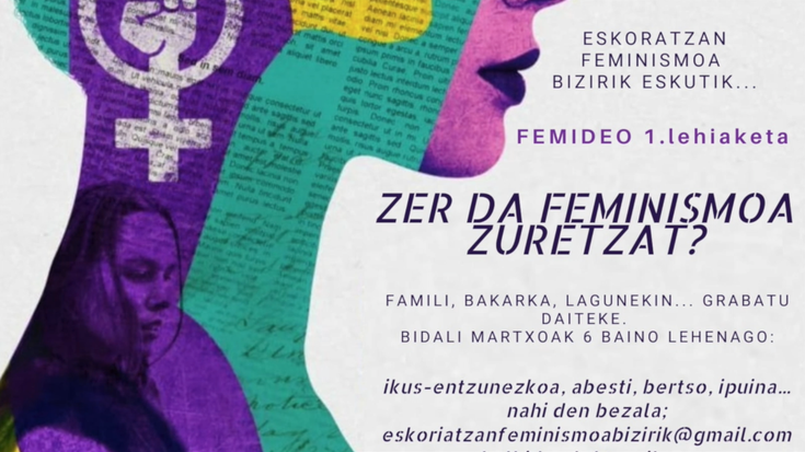 Feminismoa zer den adierazteko bideo-lehiaketa martxan da