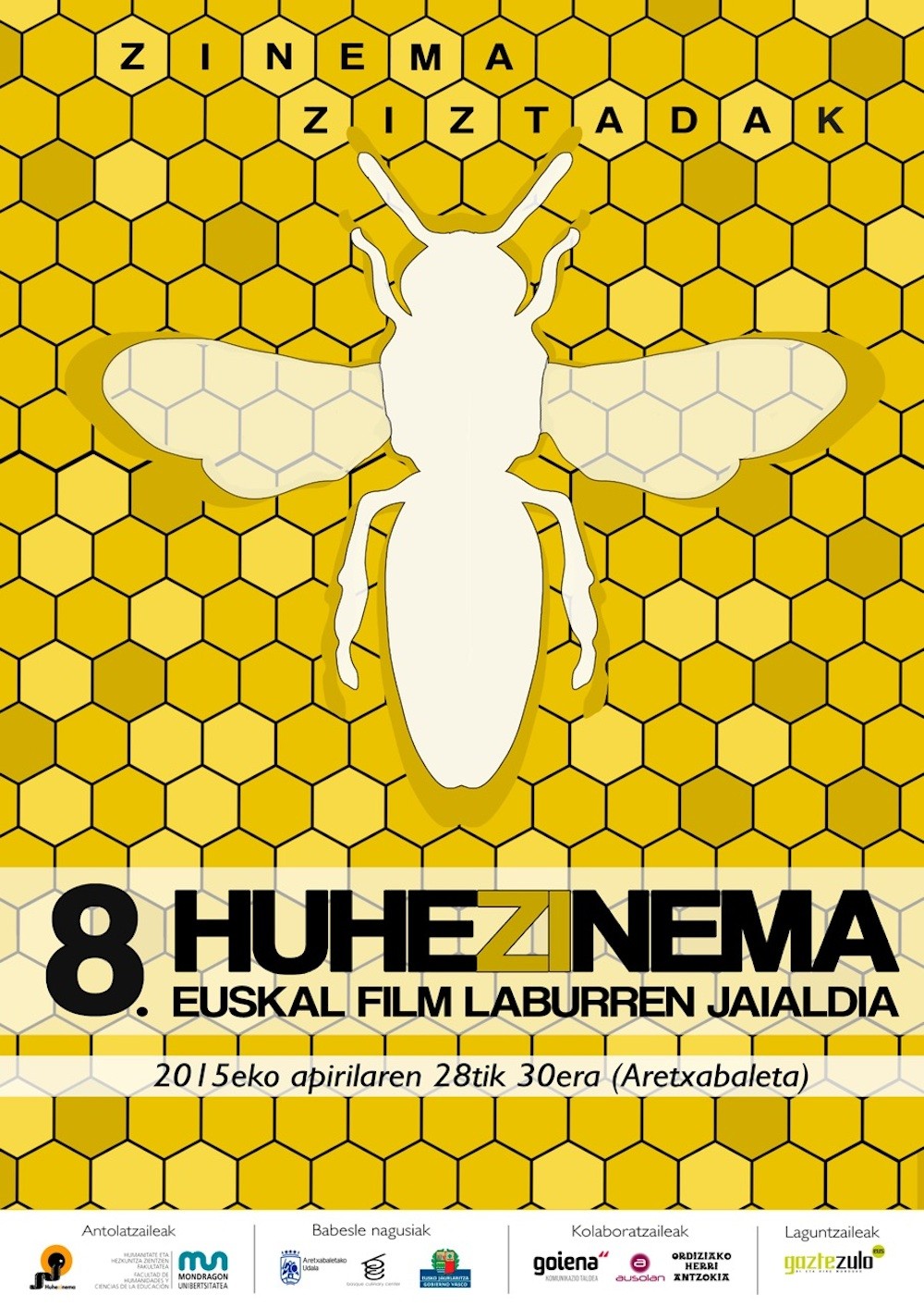 'Zinema ziztadak' lelopean, badator zortzigarren Huhezinema