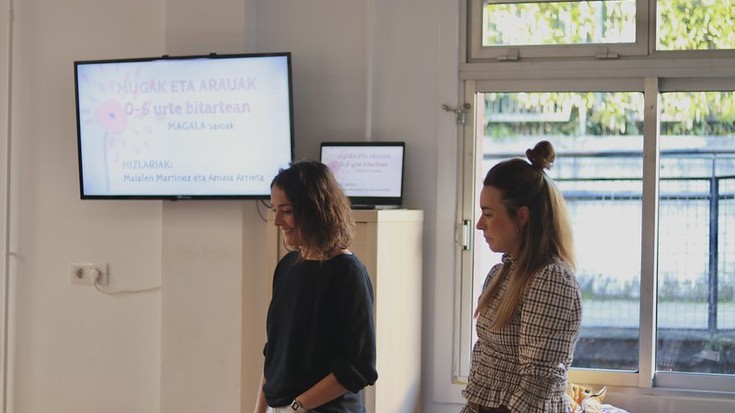 Haur Hezkuntzako eraso jokabideen inguruko hitzaldia, Magala espazioan