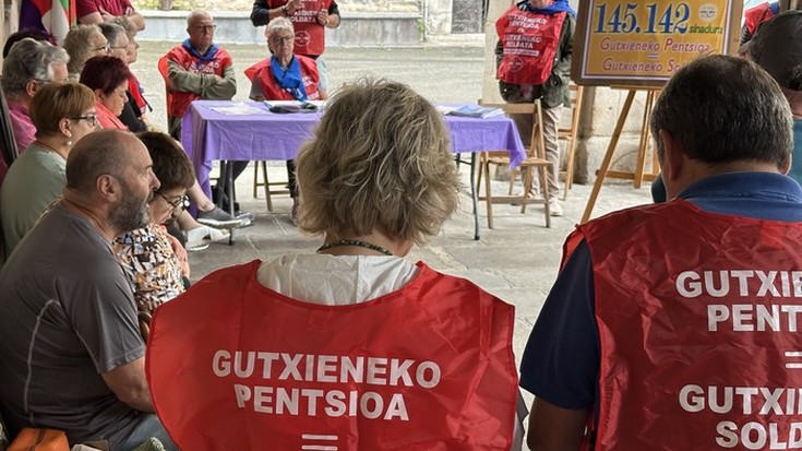 Bergarako eta Gasteizeko pentsiodunen mobilizazioetara batzeko dei egin dute