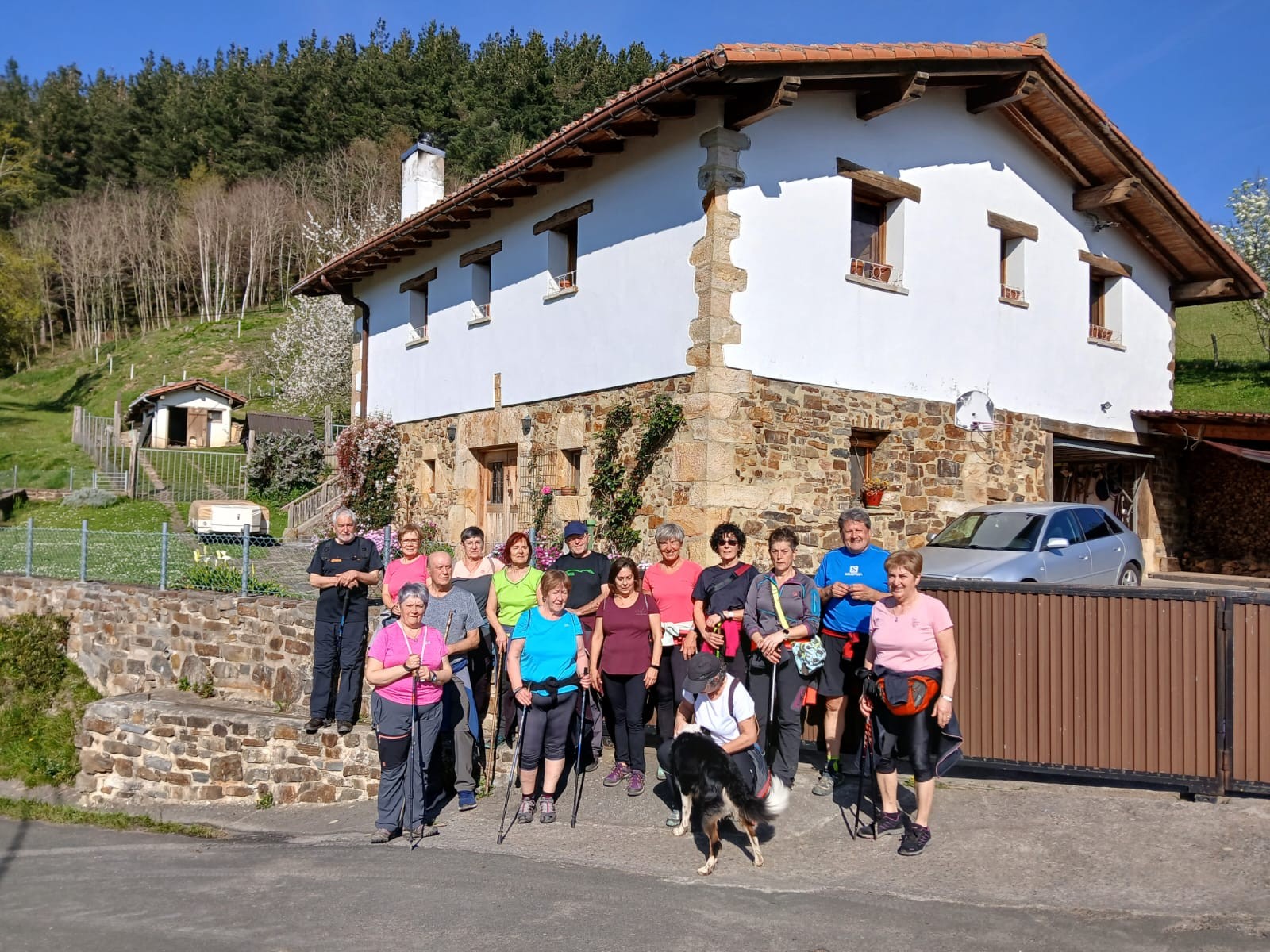 Gantzaga aldera egin du irteera Aramaio Lagunkoiak