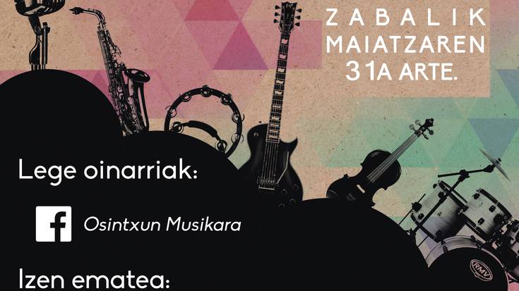 Osintxun Musikara! lehiaketa martxan jarri du jai batzordeak